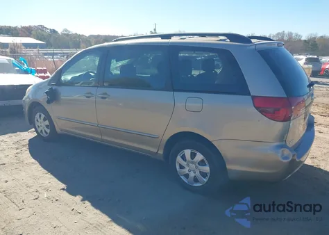 2005 Toyota Sienna Ce z USA, uszkodzony, nr VIN 5TDZA23C55S259027
